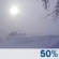 This Afternoon: Chance Light Snow And Patchy Blowing Snow